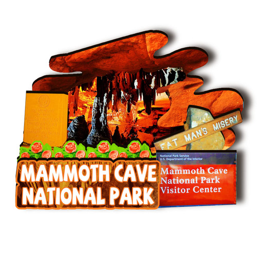 U.S. Mammoth Cave National Park Wooden Magnet 3D Fridge Magnets Travel Collectible Souvenirs Decorations Handmade Crafts U.S. Mammoth Cave National Park Wooden Magnet 3D Fridge Magnets Travel Collectible Souvenirs Decorations Handmade Crafts
