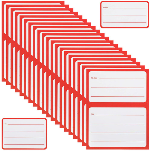 50 Sheets to/from All-Purpose Address Mailing Labels, Self Adhesive Mailing Labels Stickers for School Office and Home (,4.5 x 3.5 Inch)