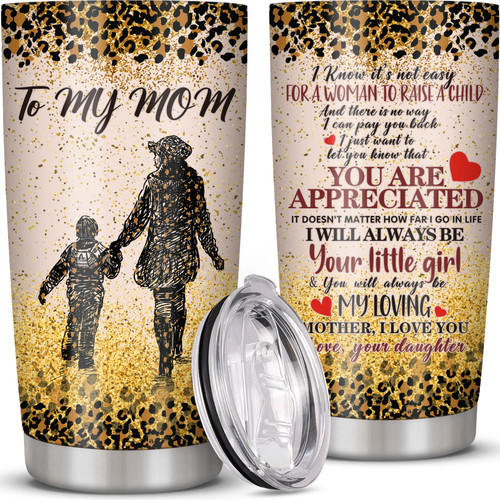 OOPERAY Mothers Day Mom Gifts, Birthday Gifts for Mom from Daughter Son, Great Mother Gifts, Mom Gifts, Gifts for Mom Who Has Everything, Gifts for Women Mom, Insulated Tumbler 20oz