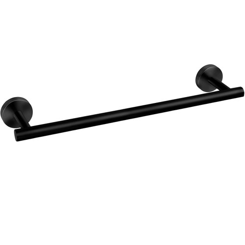 12-Inch Towel Racks for Bathroom, Bath Towel Rack, Stainless Steel Towel Bar, Matte Black Bathroom Towel Holder, Towel Rack Wall Mounted, Black Towel Bar, Towel Rack for Bathroom,Kitchen