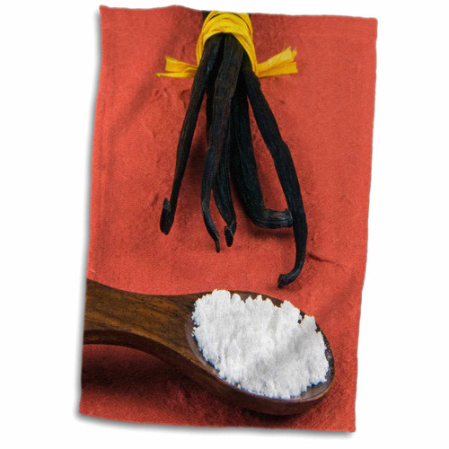 3dRose Vanilla Powder in a Wooden Spoon, Cuisines - LI11 NTO0026 - Nico... - Towels (twl-140023-1) 3dRose Vanilla Powder in a Wooden Spoon, Cuisines - LI11 NTO0026 - Nico... - Towels (twl-140023-1)
