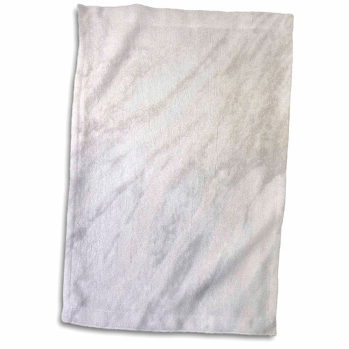 3dRose Gray marble print texture photo print - smooth white and light grey... - Towels (twl-157655-1)