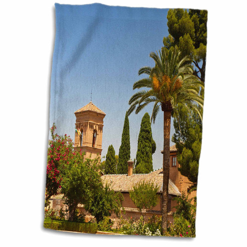 3dRose Spain, Granada. The Generalife gardens, Alhambra grounds. - Towels (twl-188634-1) 3dRose Spain, Granada. The Generalife gardens, Alhambra grounds. - Towels (twl-188634-1)
