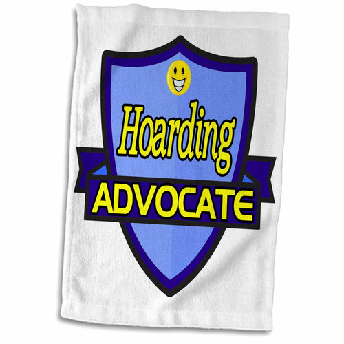 3dRose Hoarding Advocate Support Design - Towels (twl-242663-1)