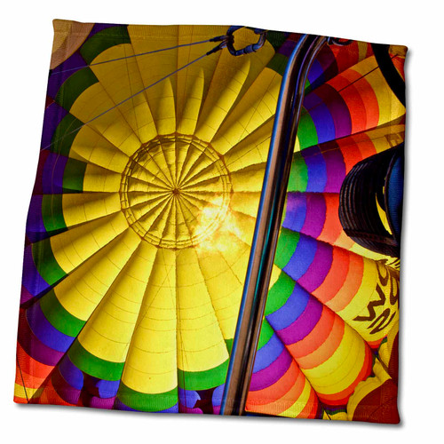 3dRose USA, New Mexico, Albuquerque. Hot Air Balloon. - Towels (twl-331770-3)