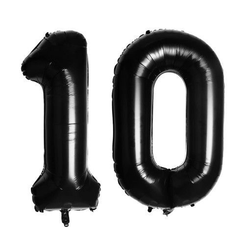 40 Inch White Number 10 Balloon Jumbo Digital Foil Mylar Balloons for 10th Birthday Balloons Decorations for Boy Girl,Large Helium Numbers 10 Balloon for 10th Anniversary Events Supplies 40 Inch White Number 10 Balloon Jumbo Digital Foil Mylar Balloons for 10th Birthday Balloons Decorations for Boy Girl,Large Helium Numbers 10 Balloon for 10th Anniversary Events Supplies