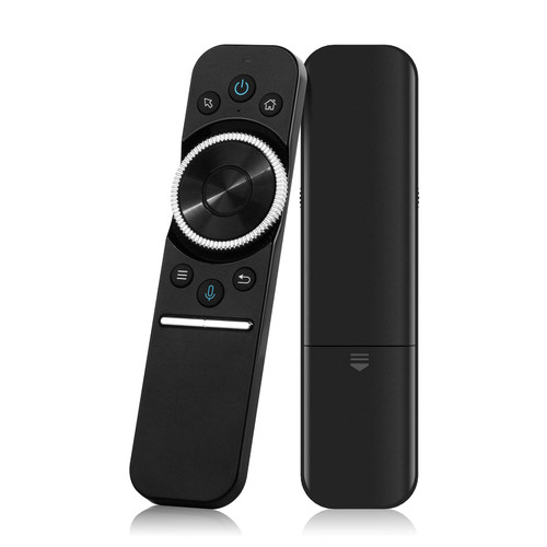 WeChip Air Mouse Remote, W1S Universal TV Remote Control, Voice Remote, 2.4G Wireless Remote, IR/RF Remote for Nvidia Shield/Android Tv Box/PC/Projector/HTPC/All-in-one PC WeChip Air Mouse Remote, W1S Universal TV Remote Control, Voice Remote, 2.4G Wireless Remote, IR/RF Remote for Nvidia Shield/Android Tv Box/PC/Projector/HTPC/All-in-one PC