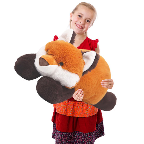 ARELUX Soft Fox Stuffed Animals:23.6in Fox Plush Cute Body Pillow Hug Sleeping Plushy Fluffy Wild Animal Toys Chair Decor Plushie Doll Gifts for Kids Girls Boys Toddler ARELUX Soft Fox Stuffed Animals:23.6in Fox Plush Cute Body Pillow Hug Sleeping Plushy Fluffy Wild Animal Toys Chair Decor Plushie Doll Gifts for Kids Girls Boys Toddler