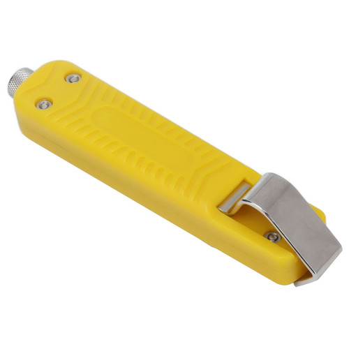 Cable Stripping Knife, Stainless Steel Coaxial Wire Knife Stripper for Wire Stripping Tool 0.2-0.6in