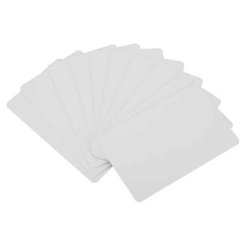 10Pcs Smart White Card Tag Rewritable NFC Tag Readable Writable RFIDS Card NFC Business Card for Home Parking Lot