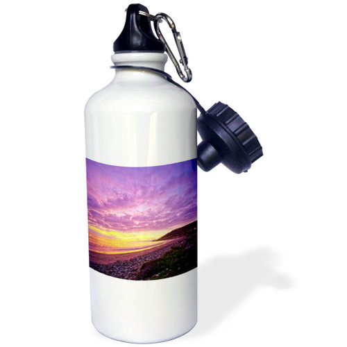 3dRose Boehm Photography Landscape - Emma Wood Beach Sunset - Water Bottles (wb-361508-1)