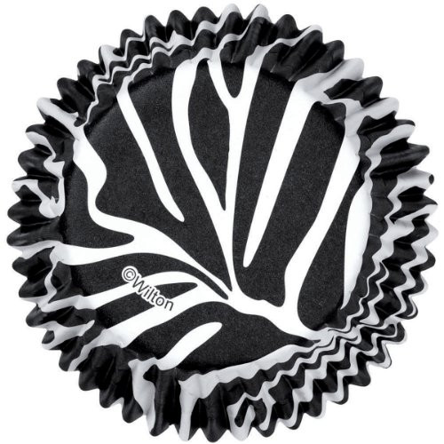 Wilton ColorCup Standard Baking Cups-Zebra 36/Pkg
