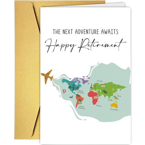 Supoeguk Happy Retirement Card for Women Men, Cute Retirement Gift for Coworkers, Funny Leaving Card for Retiree, Retirement Goodbye Gift Supoeguk Happy Retirement Card for Women Men, Cute Retirement Gift for Coworkers, Funny Leaving Card for Retiree, Retirement Goodbye Gift
