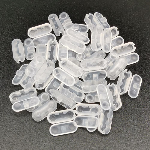 30pcs Chain Connectors Roller Shade Bead Chain Connector Vertical Roman Roller Blind Ball Chain Cord Connector Clips (Transparent)