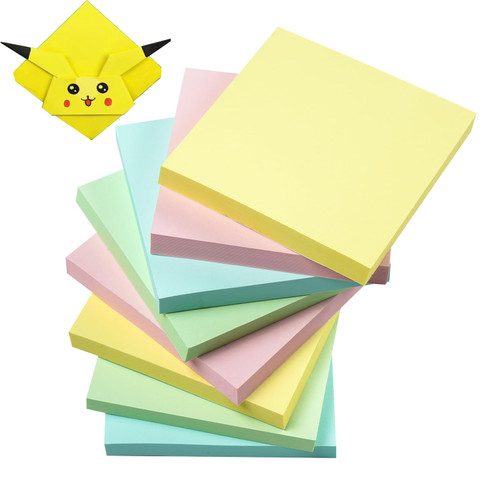 (8 Pack) Sticky Notes 3x3 Inches,Bright Colors Self-Stick Pads, Easy to Post for Home, Office?School?Meetingpost it Notes Post its Post it,100 Sheets/pad (8)