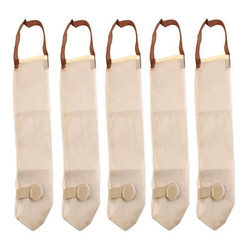 Leadigol Onion Bags, 5 Pack Mesh Potato Bags Mesh Vegetable Bags Reusable Hanging Mesh Storage Bags,Net Storage Produce Bags for Fruit Veggies Garlic Leadigol Onion Bags, 5 Pack Mesh Potato Bags Mesh Vegetable Bags Reusable Hanging Mesh Storage Bags,Net Storage Produce Bags for Fruit Veggies Garlic