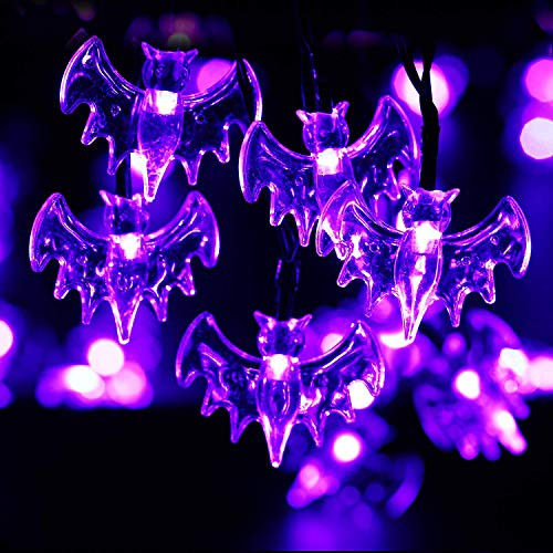Sea Plan Halloween String 3D Jack-O-Lantern Bat Lights 11.5ft 30 LED Halloween Decorations Lights String Battery Operated Bat Lights Indoor Outdoor Party Christmas Holiday Yard Decorations Sea Plan Halloween String 3D Jack-O-Lantern Bat Lights 11.5ft 30 LED Halloween Decorations Lights String Battery Operated Bat Lights Indoor Outdoor Party Christmas Holiday Yard Decorations