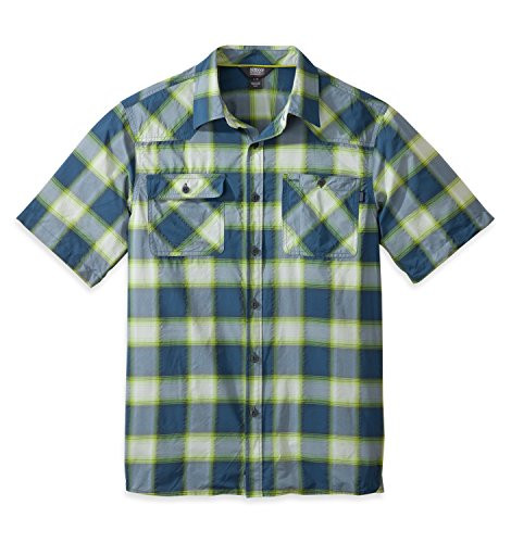 Outdoor Research Men's Growler S/S Shirt, Dusk/Palm, Medium