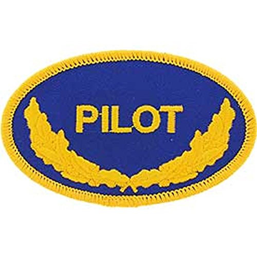 EagleEmblems PM0196 Patch-USN,Oval,Pilot (3.5'')