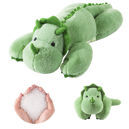 Niuniu Daddy 4lbs Weighted Stuffed Animals for Anxiety, 25" Giant Weighted Dinosaur Plush, Soft Stuffed Dino Weighted Plush Pillows, Cute Plush Toys Large Weighted Throw Pillow Gifts for Kids Adults Niuniu Daddy 4lbs Weighted Stuffed Animals for Anxiety, 25" Giant Weighted Dinosaur Plush, Soft Stuffed Dino Weighted Plush Pillows, Cute Plush Toys Large Weighted Throw Pillow Gifts for Kids Adults
