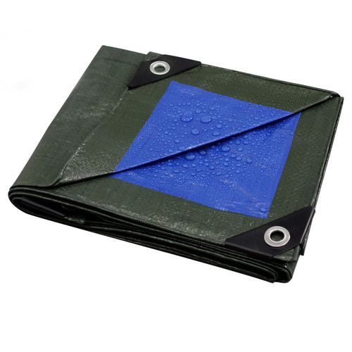 TARPAL 6x8 Green Tarp Waterproof Small tarps Multipurpose Protective Cover All Purpose Poly Tarps Cover for Firewood Outdoor Furniture etc