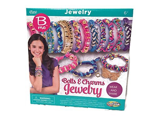 Bolts and Charms Jewelry, Jewelry Art Craft for Kids, Make Your Own Friendship Bracelets