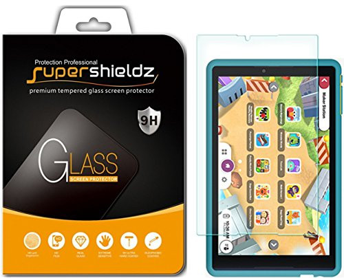 Supershieldz for Verizon GizmoTab Tempered Glass Screen Protector, Anti-Scratch, Anti-Fingerprint, Bubble Free, Lifetime Replacement Warranty