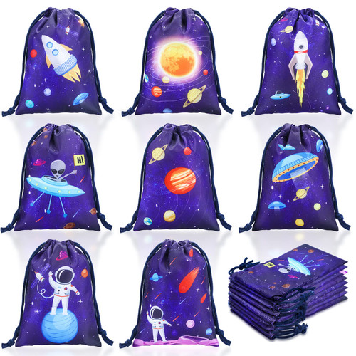 Honoson 24 Pieces Space Party Favor Bags Outer Space Drawstring Bags Outer Space Goodie Candy Bags Solar System Planet Treat Bags Galaxy Gift Bags for Outer Space Astronaut Birthday Party Supplies Honoson 24 Pieces Space Party Favor Bags Outer Space Drawstring Bags Outer Space Goodie Candy Bags Solar System Planet Treat Bags Galaxy Gift Bags for Outer Space Astronaut Birthday Party Supplies