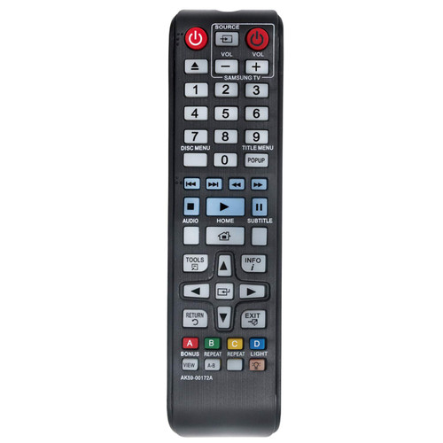 AK59-00172A Replacement Remote Control fit for Samsung Blu-Ray Player BD-E5700 BD-F5700 BD-EM57 BD-J5100 BD-J5900 BD-J5700 BD-E6500 BD-E5700/ZA BD-F5700/ZA BD-J5100/ZA BD-J5900/ZA BD-J5700/ZA