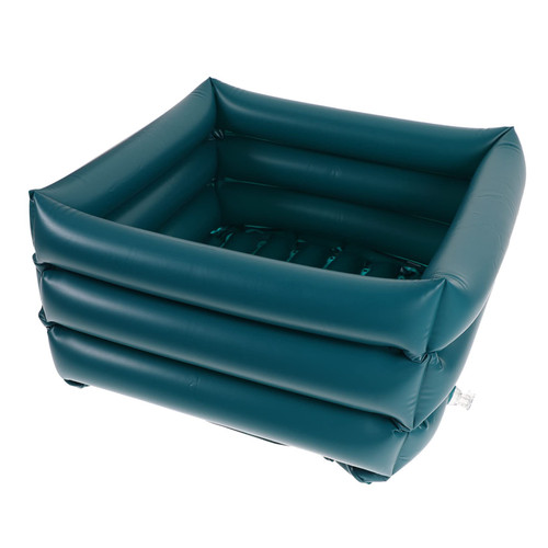 Hemoton Foot Bath Tub Foldable Bathtub Pedicure Tub Collapsible Foot Basin Hand Wash Basin Portable Wash Sink Cleaning Tool Foot Cleaning Container PVC Basin Collapsible Bucket Footbath