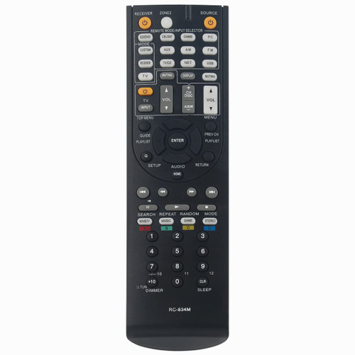 PERFASCIN RC-834M Replace Remote Control Fit for Onkyo HT-R758 HT-S7500 TX-NR414 HT-S6500 HT-R791 HT-RC440 HT-RC460 TX-NR515