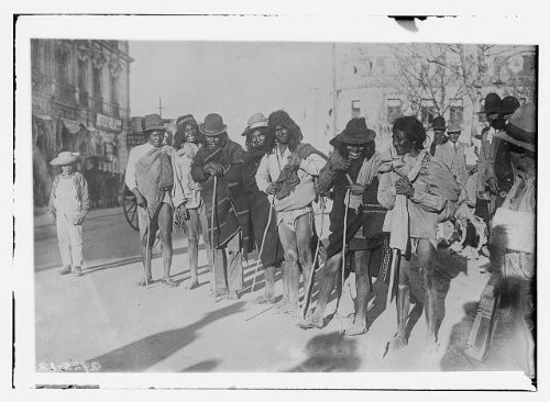 HistoricalFindings Photo: Aztec Indians - Chihuahua,Tarahumaras Indians,Mexico,1910-1915,Walking Sticks HistoricalFindings Photo: Aztec Indians - Chihuahua,Tarahumaras Indians,Mexico,1910-1915,Walking Sticks