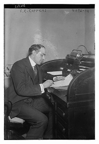 HistoricalFindings Photo: F.X. Coppicus,desks,Paperwork,Lamps,Men,Portrait Photographs