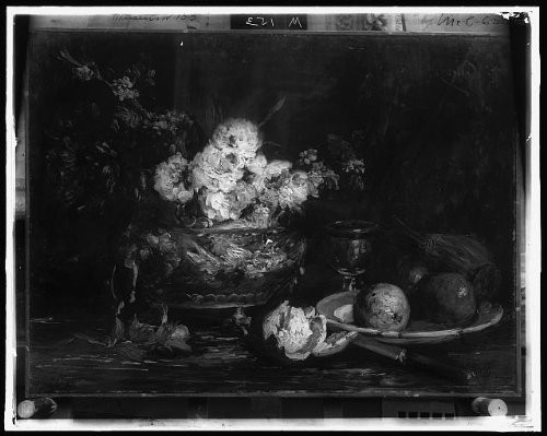 HistoricalFindings Photo: Fruit,Flowers,Paintings,Bowls,Antoine Vollon,Detroit Publishing Company,1900 HistoricalFindings Photo: Fruit,Flowers,Paintings,Bowls,Antoine Vollon,Detroit Publishing Company,1900