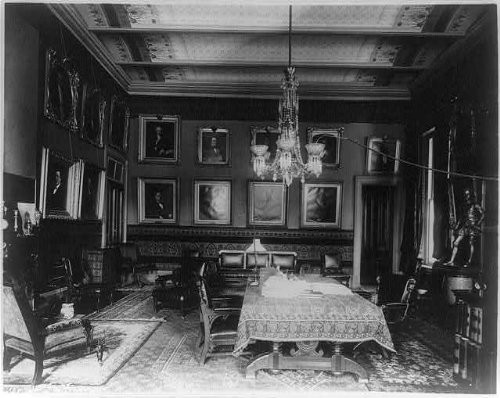 HistoricalFindings Photo: Justice Department,Attorney General's Private Office,c1900,Washington,DC,Table