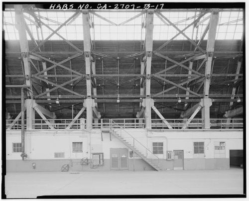 HistoricalFindings Photo: Marine Corps Air Station Tustin,Southern Lighter Than Air Ship Hangar,CA,HABS,16