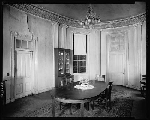 HistoricalFindings Photo: Mrs Fan Williams House,Tables,Fayetteville,NC,North Carolina,Architecture,1935