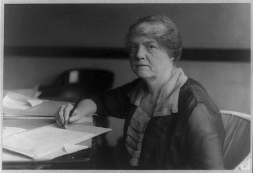 HistoricalFindings Photo: Mrs. Artell,Seated at Desk,Pen in Hand,Woman
