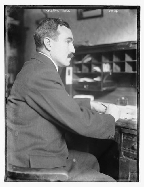 HistoricalFindings Photo: Nicanor Bolet,Seated at Desk