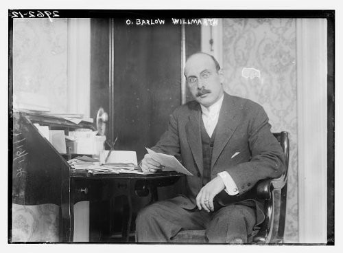 HistoricalFindings Photo: O. Barlow Willmarth,1910-1915,President of Colorado Carnotite Company,Desk,Paper