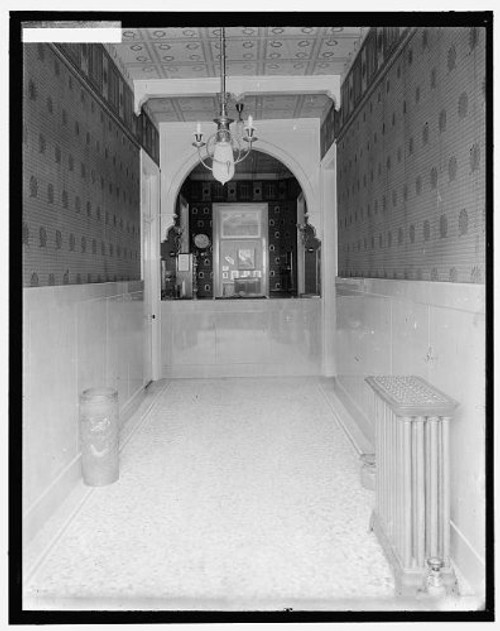 HistoricalFindings Photo: Reception Desk,Ypsilanti Mineral Bath House,Public,interiors,Michigan,MI,1900 1