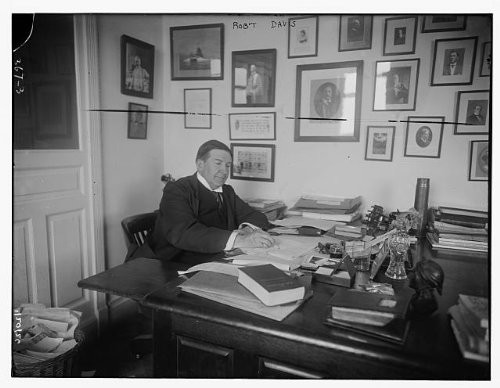 HistoricalFindings Photo: Robert Davis,Seated at Desk