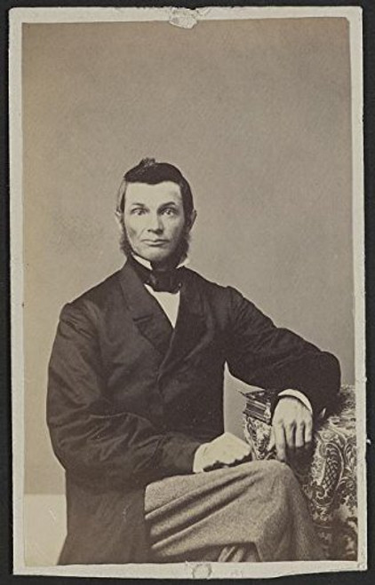 HistoricalFindings Photo: Unidentified Man Seated at Table,c1864 HistoricalFindings Photo: Unidentified Man Seated at Table,c1864