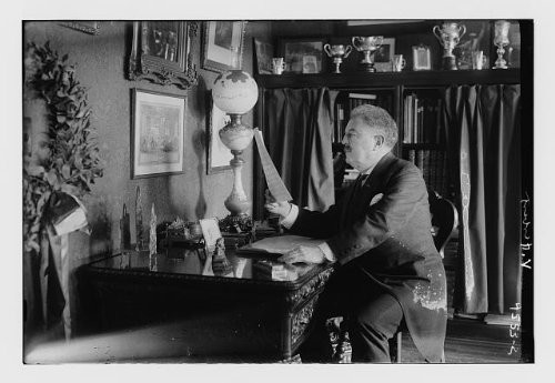 HistoricalFindings Photo: Victor August Herbert,1859-1924,Composer,Cellist,Conductor,Table,Trophies HistoricalFindings Photo: Victor August Herbert,1859-1924,Composer,Cellist,Conductor,Table,Trophies