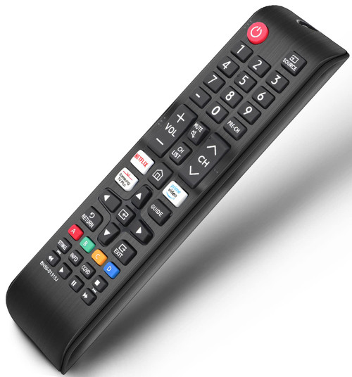 Gvirtue Remote Control BN59-01315J Replacement for Samsung-Smart-TV-Remote Samsung LED LCD QLED 4K 8K UHD 3D HDTV HDR Curved Crystal Smart TV with Netflix, Prime Video, Samsung TV Plus Button Gvirtue Remote Control BN59-01315J Replacement for Samsung-Smart-TV-Remote Samsung LED LCD QLED 4K 8K UHD 3D HDTV HDR Curved Crystal Smart TV with Netflix, Prime Video, Samsung TV Plus Button