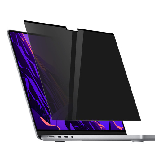 F FORITO Magnetic Privacy Laptop Screen Filter Compatible with MacBook Pro 14 Inch (M2 Pro /M2 Max /M1 Pro /M1 Max) Model A2442 A2779, Anti Blue Light & Anti Glare Laptop Screen Protector