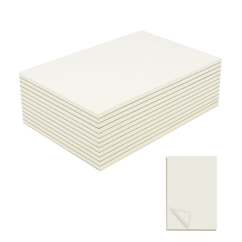 suituts 12 Pack Memo Pads 5.5X8.5 Inch Scratch Pads/Writing Pads, Blank Note Pads Bulk for Office, School, Business Work (Each Pad 50 Sheets )