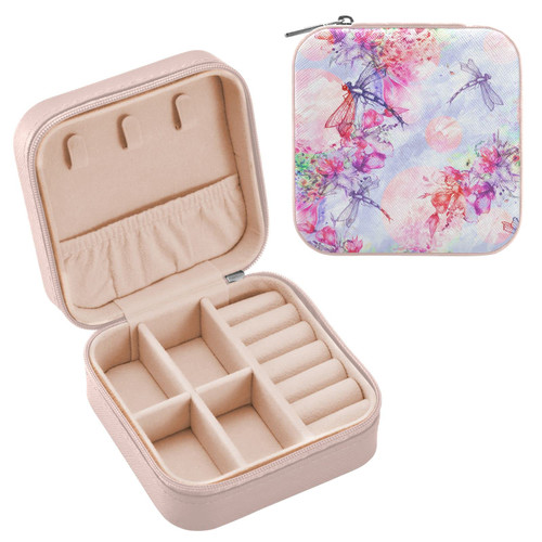 Emelivor Dragonfly Flower Travel Jewelry Case PU Leather Portable Jewelry Box Travel Jewelry Organizer Small Jewelry Box for Ring Earring Bracelet Gifts Necklace Display Box Holder for Women Girls Emelivor Dragonfly Flower Travel Jewelry Case PU Leather Portable Jewelry Box Travel Jewelry Organizer Small Jewelry Box for Ring Earring Bracelet Gifts Necklace Display Box Holder for Women Girls