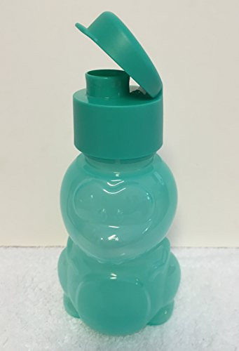 Tupperware ECO Animal Water Sports Bottle 12 Oz for Kids - Sea Green