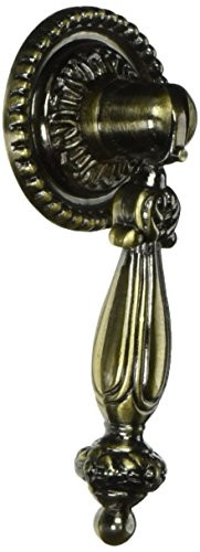 Uxcell Cabinets Door European Style Pull Handle Knob Hardware, Bronze Tone, Bronze Tone